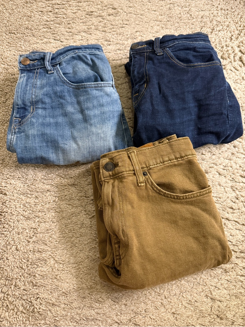 Goodfellow & Co Men's Total Flex Straight Leg Jeans Variety Set of 3 - 30x30